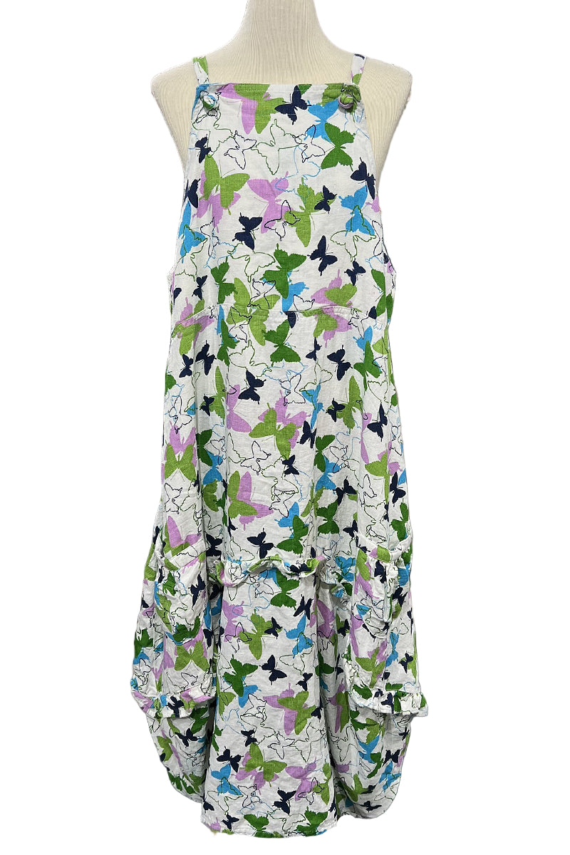 Betty Hadikusumo Linen Kita Jumper in Butterfly Linen