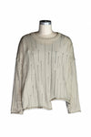 Cynthia Ashby Rayne Sweater in Ashby White Style SW023
