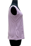 Dolcezza Essential Basics Lavender Tank Knit Pullover Style 24502