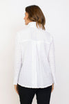 Habitat Clothes Pucker Weave Scoop Pocket Retro Jacket in White