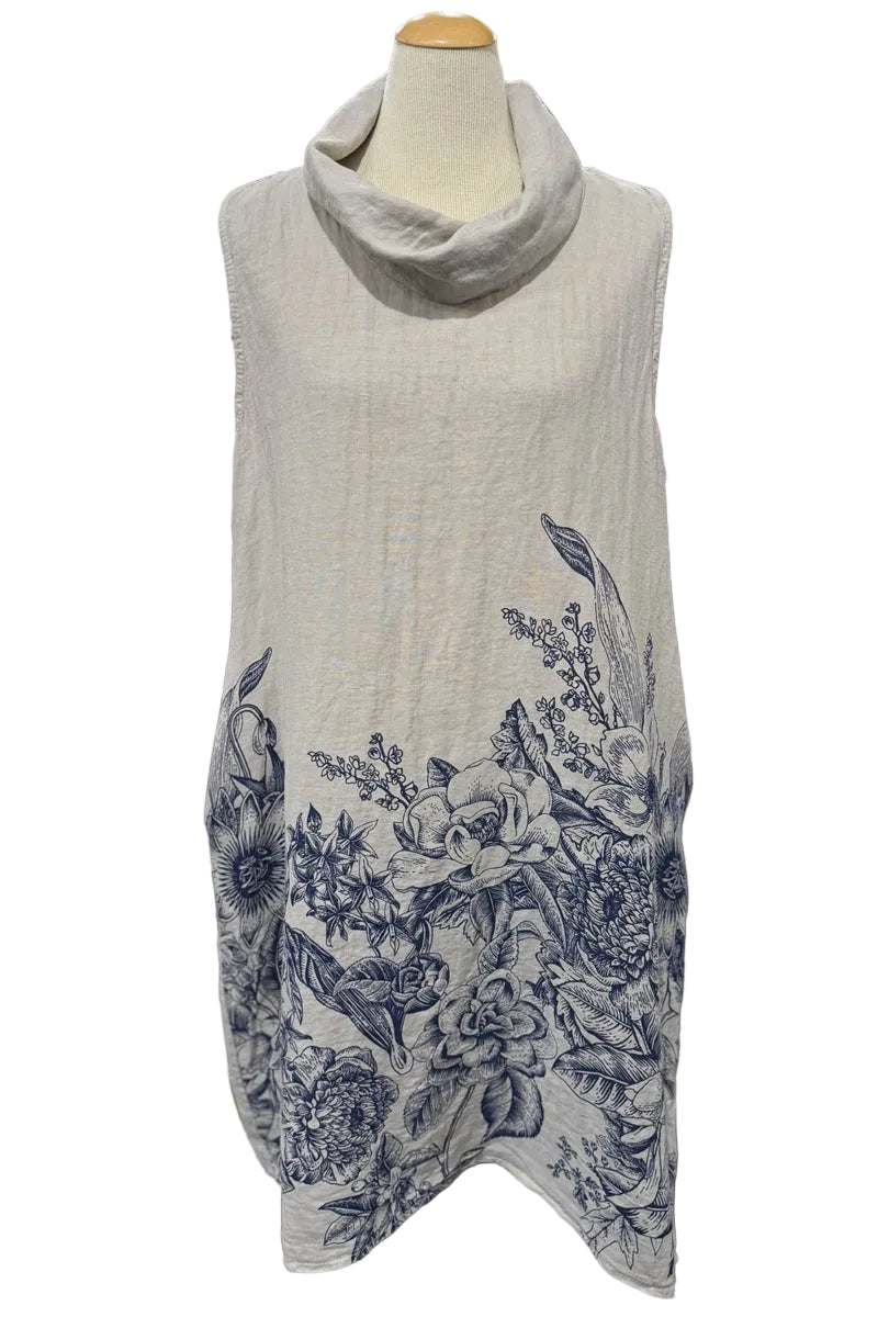 linen cowl neck dress ASOS DESIGN sleeveless cowl neck midi dress with open back in linen in  khaki