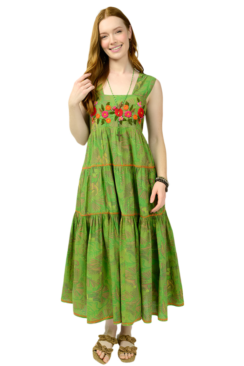 Sister Mary By Ivy Jane Irene Dress in Green Medium / Green