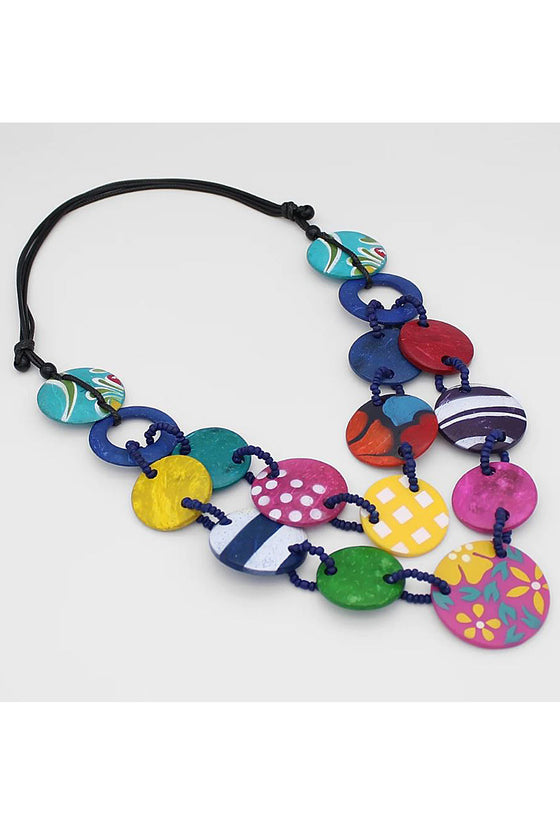 Sylca Designs Multi Color Everly Necklace