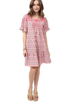 Uncle Frank By Ivy Jane Pretty in Pink Dress in Pink Style 74559