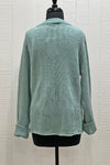 Wooden Ships Norah Crew Sweater in Antique Green