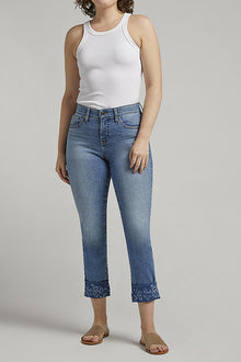  Jag Jeans Carter Mid Rise Girlfriend Jeans in Evening Blue