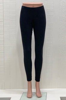 Bryn Walker Bamboo and Cotton Basic Legging in Black