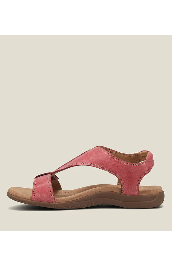 Taos The Show Sandal in Warm Red