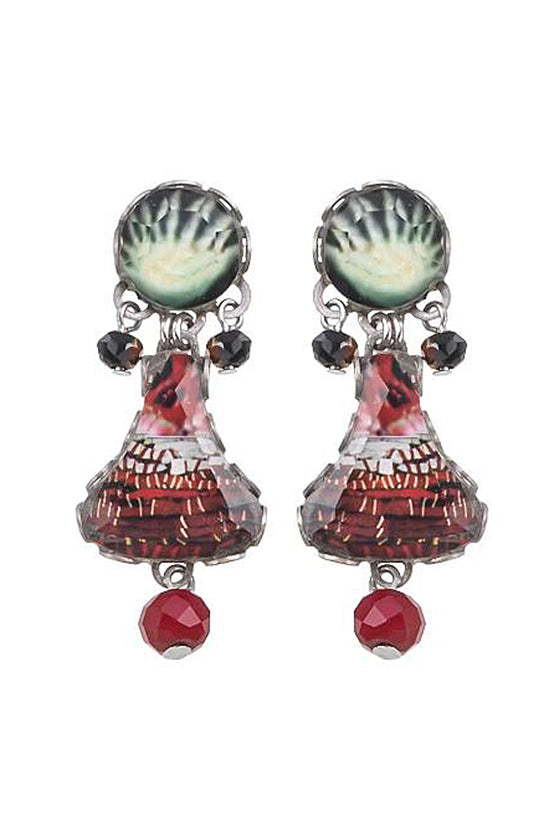 Ayala Bar Farraly Earring Oriental Hues Collection R2134