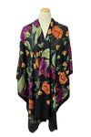 Anu by Natural Fashions Embroidered Ruana in Conrad Style 17037