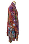 Anu by Natural Fashions Embroidered Wool Duster in Corinth Style 15873