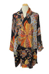 Anu by Natural Fashions Embroidered Wool Duster in Salma Style 15873