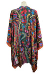 Anu by Natural Fashions Hanging Garden Embroidered Wool Ruana