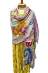 Anu by Natural Fashions Printed Summer Rose Scarf 18970-SUMMER