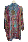 Anu by Natural Fashions Reversible Rayon Duster in Passion Fruit