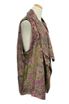 Anu by Natural Fashions Reversible Rayon Vest in Olive