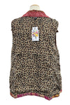 Anu by Natural Fashions Reversible Wool Vest in Paris