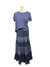 Anu By Natural Fashions Tiered Skirt in Photo Style 3434
