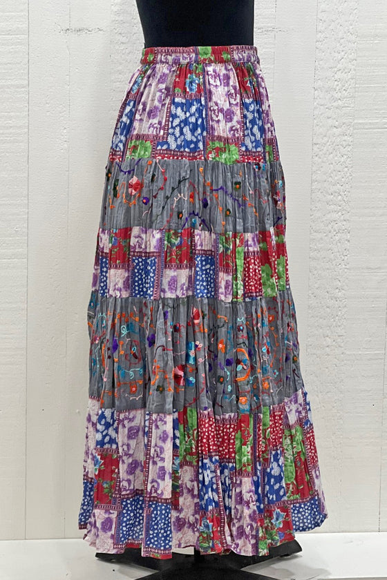 Anu Multi Embroidered Skirt