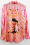 Aratta Clothing Be My Valentine Shirt in Vintage Rose