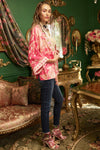 Aratta Clothing Fairy Rose Kimono in Fuchsia Rose Style ED23J640
