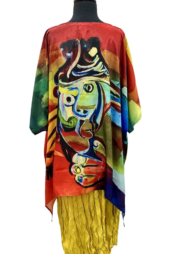 Art Wear by Dilemma Picasso Inspired Polyester Tunic NT-41-PI