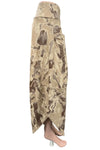 Avvolto Made In Italy Print Skirt in Camel