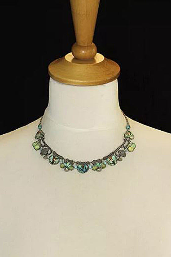 Ayala Bar Blechnum Necklace Clover Blooms Collection R3408