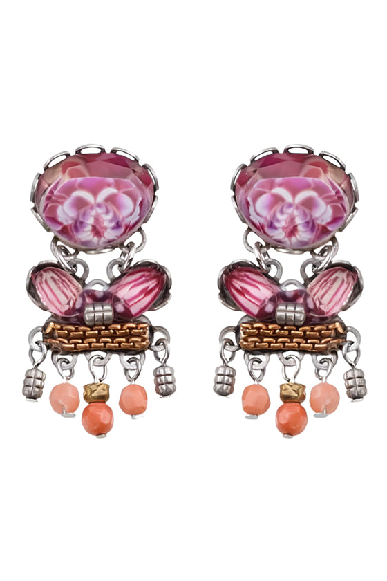 Ayala Bar Carol Earring Rose Embrace Collection R2229