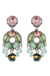 Ayala Bar Fern Earring Flower Garden Collection R2249