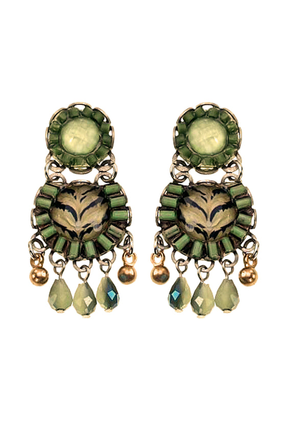 Ayala Bar Florin Earrings C2298 Eucalyptus Collection