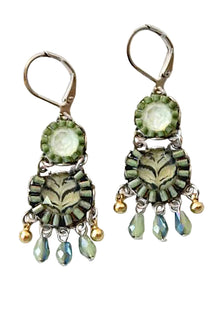  Ayala Bar Florin Earrings (Wire) C2298H Eucalyptus Collection