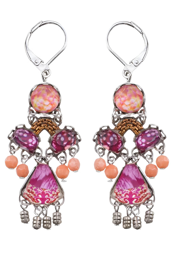 Ayala Bar Holly Earring (Wire) Rose Embrace Collection R2227H