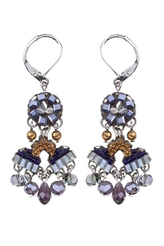 Ayala Bar Iniko Earring (Wire) Mystical Grape Collection C2112H