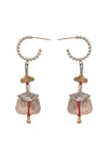 Ayala Bar Noliva Earrings N2346 Metal Bloom Collection