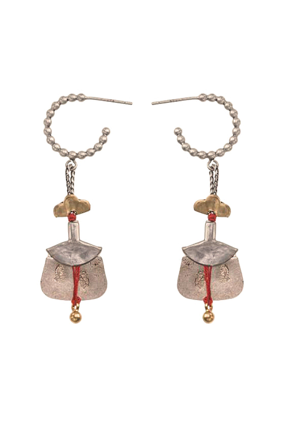 Ayala Bar Noliva Earrings N2346 Metal Bloom Collection