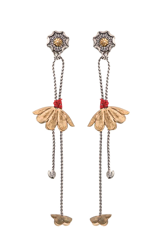 Ayala Bar Oretta Earrings N2348 Metal Bloom Collection