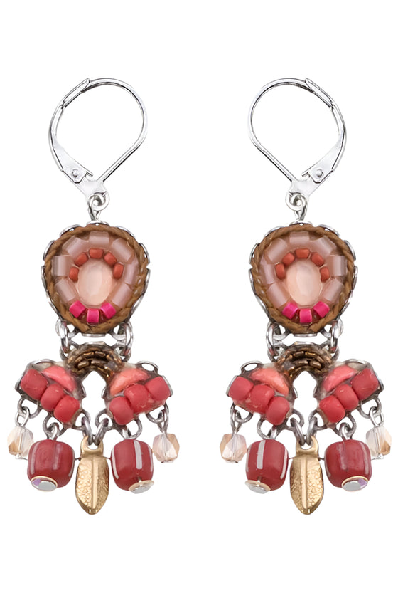 Ayala Bar Rot Earring (Wire) Radical Red Collection C2205H