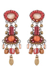 Ayala Bar Ula Earring (Wire) Radical Red Collection C2203H