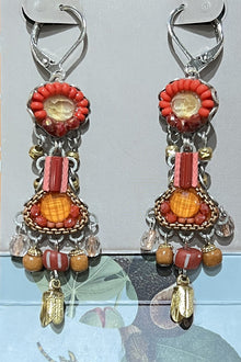  Ayala Bar Ula Earring (Wire) Radical Red Collection C2203H