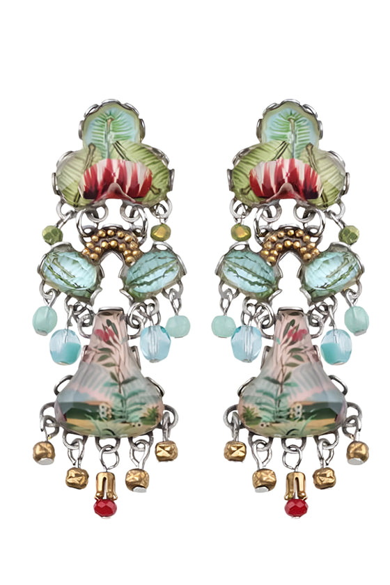 Ayala Bar Viola Earring Flower Garden Collection R2247