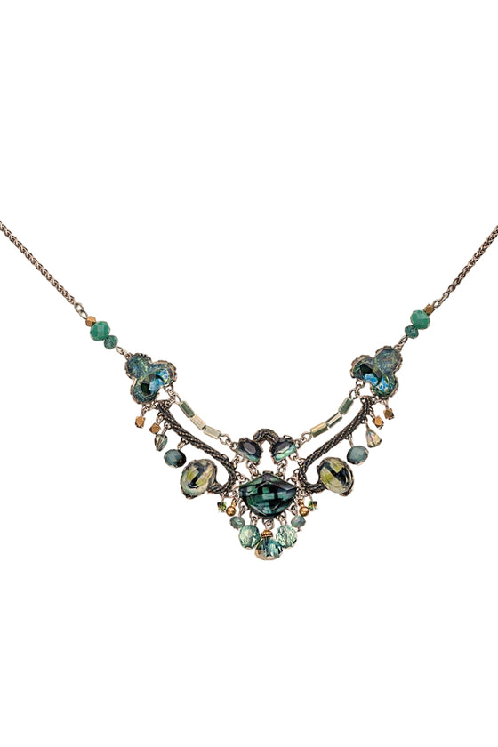 Ayala Bar Virentia Necklace R3606 Emerald Reflection Collection
