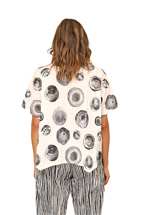 Beau Jours by Chalet Colby Shirt in Pearl Style 3N5102