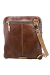 Bed Stu Aiken Crossbody Bag in Teak Oats Rustic Leather