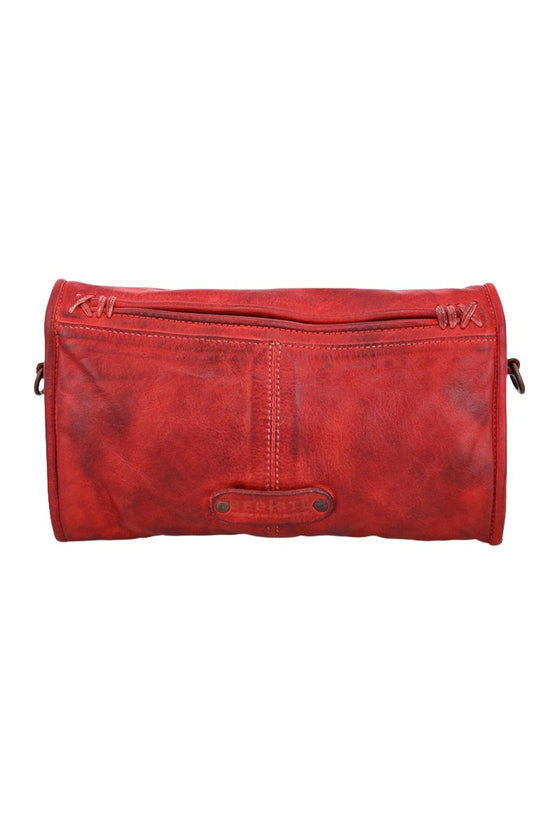 Bed Stu Amina Crossbody-Clutch-Wallet In Indie Red Dip Dye