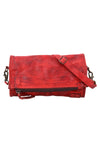 Bed Stu Amina Crossbody-Clutch-Wallet In Indie Red Dip Dye