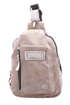 Bed Stu Beau Sling Backpack in Icicle Rustic/Nectar Lux Leather  A694061-IRSNLX