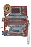 Bed Stu Cadence Wallet, Clutch, Crossbody Bag in Americana Rustic