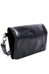 Bed Stu Cadence Crossbody Bag in Black Rustic Leather