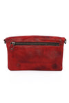 Bed Stu Cadence Crossbody Bag in Red Rustic Leather